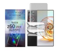 Glcrrpu 2 pièces Film de Protection TPU Mat pour ZTE nubia Z60 Ultra 5G[6.8inch],Protection d'écran Hydrogel,Protection Ecran Antireflet,Anti-Traces,Anti-Rayures