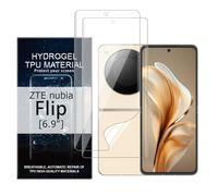Glcrrpu Film de Protection d'écran Hydrogel pour ZTE nubia Flip[6,9"],[2 pièces] Protection Ecran pour Transparent HD en Flexible en TPU,Anti-Rayures