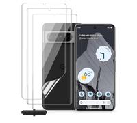 Glcrrpu Lot de 3 films protecteurs d'écran hydrogel pour Google Pixel 8 Pro [6,7 pouces] - Anti-traces de doigts, auto-réparateur, HD transparent, ultra fin, facile à installer, compatible avec les
