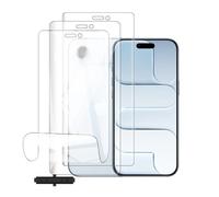 Glcrrpu Lot de 3 films protecteurs d'écran souples pour iPhone Air (6,5 pouces), protection hydrogel en TPU anti-empreintes digitales, auto-réparateur, HD transparent, ultra fin, kit facile à