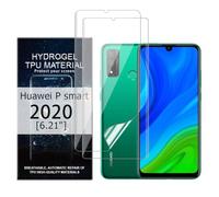 Glcrrpu pour HUAWEI P smart 2020[6.21"] Film de Protection d'écran,[2 pièces] Hydrogel Protection Ecran pour Transparent HD en Flexible en TPU,Anti-Rayures