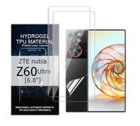 Glcrrpu pour ZTE nubia Z60 Ultra[6.8"] Film de Protection d'écran,[2 pièces] Hydrogel Protection Ecran pour Transparent HD en Flexible en TPU,Anti-Rayures