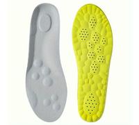 GLDFW 1 paire/2 paires/4 paires de semelles orthopédiques en latex souple pour chaussures de sport, soutien de la voûte plantaire, semelles orthopédiques respirantes