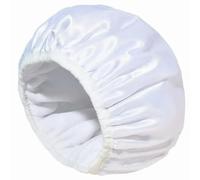GLDFW Bonnet de douche doublé en tissu éponge réutilisable triple couche imperméable Grand bonnet de bain pour tous les cheveux, hôtel, voyage