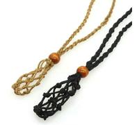 GLDFW Collier en forme de cage en cristal avec chaîne en acier inoxydable avec pendentif réglable, 5PCS, Collier pendentif bijoux chaîne ras du cou corde gemme médaillon clavicule colliers en acier