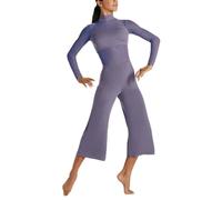 GLDFW Combinaison de danse lyrique fille femme pantalon capri costume de danse contemporaine tenue de performance sur scène Adlut grande taille