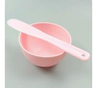 GLDFW Ensemble de bol de mélange pour masque facial - Kit d'outils de soins de la peau en silicone - Pinceau applicateur - Spatule - Fournitures de beauté