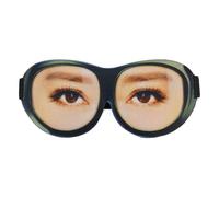 GLDFW Lunettes 3D en fibre de lait souple avec masque pour les yeux