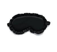 GLDFW Masque de sommeil à volants en soie Protection des yeux Voyage Doux Sommeil Ombrage Cache-yeux Multicolore Cache-yeux Femme Homme