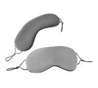 GLDFW Masque de sommeil pour les yeux style coréen en soie glacée chaud et froid à double usage réglable Bloque la lumière Masque respirant pour les yeux