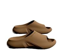 GLDFW Sandales tendance pour homme Grande taille Intérieur Extérieur Pantoufles antidérapantes Casual Maison Chaussures classiques EVA Pantoufles Chaussures de plage, café, 36 1/3 EU