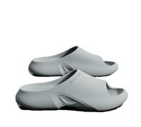 GLDFW Sandales tendance pour homme Grande taille Intérieur Extérieur Pantoufles antidérapantes Casual Maison Chaussures classiques EVA Pantoufles Chaussures de plage, gris, 39 EU