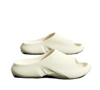 GLDFW Sandales tendance pour homme Grande taille Intérieur Extérieur Pantoufles antidérapantes Casual Maison Chaussures classiques EVA Pantoufles Chaussures de plage, blanc, 39 EU