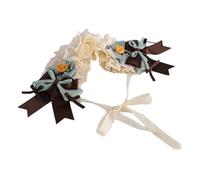 GLDFW Serre-tête Halloween Menthe Chocolat Couleur Nœud Bonbon Gâteau Épingle à Cheveux Petit Chapeau Biscuit Accessoire pour Cheveux