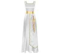 GLDFW Tunique de louange soyeuse pour femme - Costume de célébration d'esprit, chorale, culte - Bretelles larges - Robe débardeur lyrique