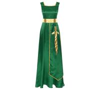 GLDFW Tunique de louange soyeuse pour femme - Costume de célébration d'esprit, chorale, culte - Bretelles larges - Robe débardeur lyrique
