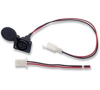GLDYTIMES Prise de port de charge XLR pour trottinette EVO 500 800 Razor MX500 650 Izip Schwinn E avec connecteur et câble compatibles gratuits