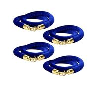 GLDYTVF Lot de 4 poteaux en Corde de Velours avec Cordons de 138 Pouces. Barrières de contrôle des foules Haut de Gamme pour Mariages, événements et Solutions de confidentialité pour Tapis Rouge.