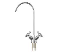 GLDYTVF Robinet de Cuisine Rotatif à 360° - Robinet Filtre à Eau Potable Finition brossée avec système RO - Raccord 1/4" pour Une Alimentation en Eau Potable Pure et Propre