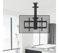 GLDYTVF Support Mural électrique pour téléviseur au Plafond - Support de Sol pour téléviseur, Support Mural télescopique à Hauteur réglable automatiquement, pour téléviseurs de 32 à 75 pou