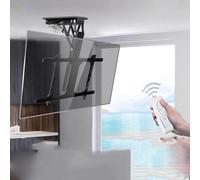 GLDYTVF Support Mural motorisé pour téléviseur au Plafond - Support Mural Rabattable avec Levage Automatique, Inclinaison de 0 à 85°, Compatible avec Les écrans de 32 à 70 Pouces, réglage