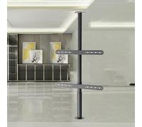 GLDYTVF Support Mural pivotant à 360° pour téléviseur LCD, Support de Sol pivotant pour écran LED de 32 à 75 Pouces (170 à 205 cm) - Meuble TV pivotant pour cloison, Base pivotante