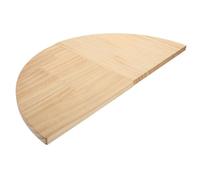 GLEAVI 1 Ensemble Étagère Murale Rangement Angle Décoratif pour Maison et Bureau de Pin Naturel pour Plantes et Décorations Murales