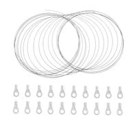GLEAVI 1 Ensemble Kit de Réparation Élément Chauffant pour Scelleuse à Impulsion Câble de Mètres avec Connecteurs pour Efficacité Optimale Alimentaire