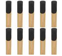 GLEAVI 10 Pièces Anches de Saxophone Ténor Jeu D'anches pour Saxophone Ténor Force 1.5 Canna Étudiants et Niveau Intermédiaire Voyage et Éducation