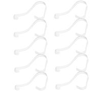 GLEAVI 10 pièces Support de Présentoir Chaussures Acrylique Porte-Sandales Transparent Rangement Gain de Place Support Solide et Élégant pour Talons Hauts et Sandales Femme