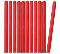 GLEAVI 100 Pièces Crayon D'ingénieur Ovale en Bois Rouge | Format Compact, Visibilité Élevée, Réduit la Casse, Usage Atelier et Rénovation, pour Carton et Panneaux