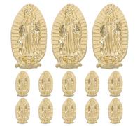 GLEAVI 100pièces Breloques Ongles Bouddha Dorées Alliage Résistant Accessoires Nail Art Embossés pour Manucure Créative et Décorations Religieuses