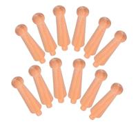 GLEAVI 12 Pièces Balustres Non Peint Décoratives Sculptées Style Européen Piliers Robustes pour Meubles Décor Darmoire à Vin et Rangement