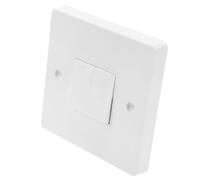 GLEAVI 13a Mural Double à Bascule Prise Multi-fonctionnelle Pour Éclairage Panneau Électrique Élégant Pour Maison Et Bureau