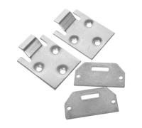 GLEAVI 1ensemble Charnières Et Plaques De Remplacement pour Siège De Golf Cart Accessoires Compatibles pour Modèles Électriques Essence