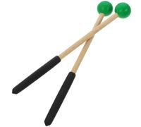 GLEAVI 1paires Maillets de Percussion Marimba avec Manche Baguettes de Tambour de Langue Douces et Durables Accessoire de Batterie pour Xylophone et Tambour