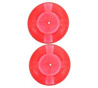 GLEAVI 2 Couvercles de Protection Anti-Poussière pour Détecteur de Fumée en Plastique 2 Pièces Adaptés la Cuisine Protège Particules et Poussière Prolongent Durée de Vie du Détecteur