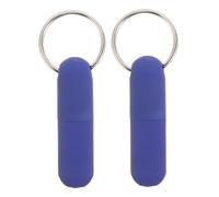 GLEAVI 2 Outils Porte-Clés pour Cigares en Métal Robuste Emporte-Pièces à Cigares Bleu Compact et Portable Perforatrice à Pratique pour Tirage Fluide Accessoires pour Fumeurs de Voyage
