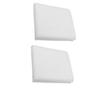 GLEAVI 2 Papier Absorbant L'huile Pour Hotte De Cuisine Filtres Poubelle Jetable Cuisinier Résistance Aux Hautes Températures Blanche Membrane Filtrante Tissu Non Tissé