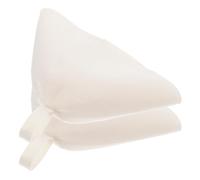GLEAVI 2 Pièces Chapeau de Sauna Épais en Feutre Blanc, Flexible, Léger | Absorption D’humidité, Protège Tête et Yeux Chaleur, pour Bain et Vapeur, Hommes Femmes