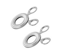 GLEAVI 2 Pièces Coupe-œuf Inox Ouvre-coquille Créatif Acier Inoxydable Ciseaux pour Cuisson Œufs Outil Pratique pour Cuisine Maison et Restaurant