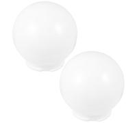 GLEAVI 2 pièces Lot de Abat-jour Boule Lampes Extérieur Cache-lampe Patère pour Jardin et Patio Diffuseur de Lumière Douce et Élégante Accessoire Remplacement Luminaire
