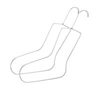 GLEAVI 2 Pièces Metal Sock Blockers For Knitting And Crochet Stainless Steel Display Mannequin Leg For Shaping Drying Stretching And Showcasing Socks