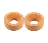 GLEAVI 2 Pièces porte-flacon support de flacon support d'anneau de laboratoire flasque ballon support de base de flacon supports de base de flacon Fond rond Liège bouteille ronde bague