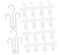 GLEAVI 20 Pièces Crochets à Chaussures de Supports pour Chaussures Rangement Mural Moderne Élégant Organisateur de Pantoufles Sandales Installation Facile Outils