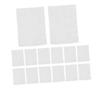 GLEAVI 20 pièces Lot Réutilisables Polypropylène Renforcé Sacs Solides pour Contrôle des Inondations Adaptés pour Ouragans Construction et Usage Extérieur Blancs