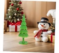 GLEAVI 20 Pièces Miniature Pine Trees for Crafts DIY Christmas Decorations Realistic Winter Village Cake Toppers Small Diorama Ornaments