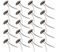 GLEAVI 200 Pièces Attaches Parisiennes Rondes en Fer