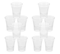 GLEAVI 24 Pièces Verres à Calice Miniatures pour Communion Verres à Liqueur pour Services Religieux et Événements à Domicile