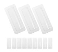 GLEAVI 25 Pochettes Transparentes en Plastique pour Cartes et à Lèvres, Format Compact, Dômes pour Loisirs Créatifs, Porte-Cartes Polyvalent et Léger, Shopping et Voyage